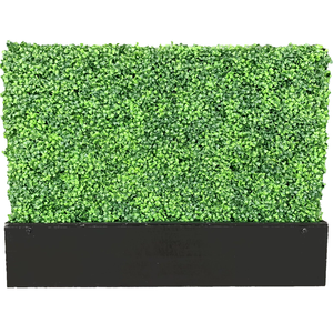 Haies artificielles d'intérieur/fausses haies de <span class=keywords><strong>buis</strong></span>/haies de division de pièce métal fer Pvc enduit taille personnalisée panneau de clôture de protection - Product Image 3