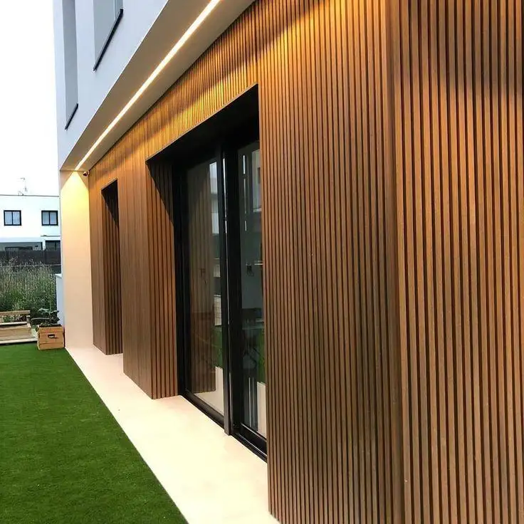 WPC wood plastic composite outdoor decking / terrace flooring/ solid hard wood composite decking board