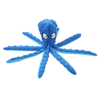 KINYU-Jouet à mâcher écologique en forme de pieuvre, en peluche froissée, pour chiot, jouet interactif pour chien