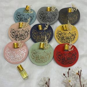Personalized PU Leather Perfume Case Protective Case White Musk Fragrance Oils Ramadan Eid Distributions <b>Gifts</b> Eid Welcome <b>Gifts</b> - Product Image 2