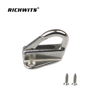 RICHWITS Gancho de acero inoxidable de grado marino 304/316 con resorte de alta resistencia <span class=keywords><strong>para</strong></span> yates/RV, herrajes <span class=keywords><strong>para</strong></span> embarcaciones de pesca - Product Image 3