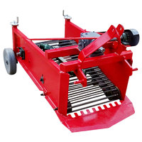Tracteur à 4 roues pour pommes de terre montées à l'arrière pour patates douces, arachides, ail et oignons, équipement de récolte efficace