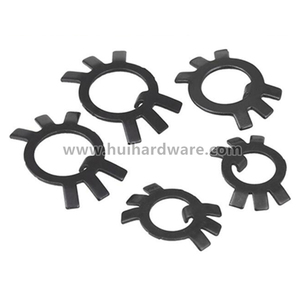เหล็กกล้าคาร์บอนดำ GB/T 858 สำหรับน็อตกลม วัสดุคุณภาพสูง ตัวล็อคฟันนอก ตัวหยุดโลหะ - Product Image 4
