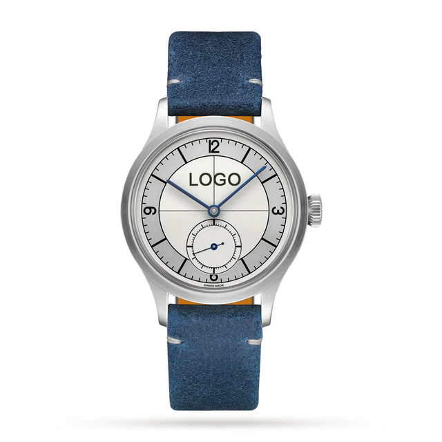 OEM Watch Logo Customize Casual Watch Dial Automatic Mechanical Wristwatch Manufacturer Cow Leather Minimalist Men Watches