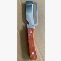 Couteau multifonctionnel à manche en bois et lame en acier inoxydable, prix d'usine, en vente