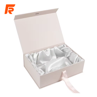 Caja de Empaque para Pelucas con Logotipo Personalizado, Magnética, Impermeable, de Alta Gama, Personalizada con Satén de Seda