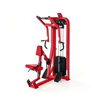 Máquina de remo sentado comercial para gimnasio, equipo de entrenamiento de fuerza para espalda, estación de remo con cable y pila de pesas