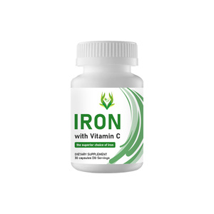 Cápsulas de Hierro con Vitamina C Más Vendidas, Mejoran la Defensa Inmunológica, Promueven el Aumento de Energía, Mantienen la Salud General - Product Image 1
