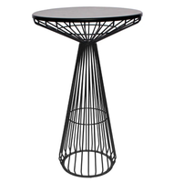Table de meuble en fer et en métal coloré de bonne qualité, 20 meubles