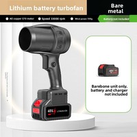 Portable industriel électrique bricolage ventilateur haute puissance Turbine ventilateur 21V 4.0Ah batterie au Lithium 35000 vent pression dépoussiérage