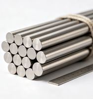 Barres en acier inoxydable certifiées ASTM, fabrication directe d'usine, tiges métalliques solides 304 316L 310S 17-4PH, acier duplex, fabrication industrielle