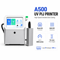 Impresora de Inyección de Tinta UV Automática de Alta Resolución 600DPI Ricoh G5 de Formato Ancho para Códigos QR Variables, Códigos de Barras y Fechas de Caducidad