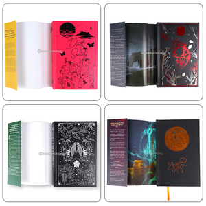 Fabbrica della cina stampa completamente personalizzata Trim Size Paperback Hardback Graphic Novel Book con bordi spruzzati - Product Image 6