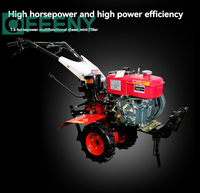 Motoculteur thermique, motobineuse, petite trancheuse, désherbeuse pour l'agriculture