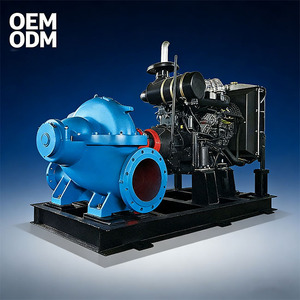 Pompe centrifuge à double aspiration série SH personnalisable - Pompe à corps divisé horizontalement pour l'alimentation en eau industrielle - Product Image 1