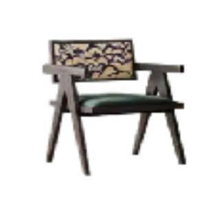 Chaise de salle à manger en bois moderne et simple 37798 - Product Image 1
