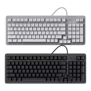 Logitech K848 Wired Hot Swappable Mechanical <b>Keyboard</b> Gasket Silent Linear Switch Backlit Full Size Office Programming <b>Keyboard</b> - Product Image 1