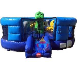 Aire de jeux d'aventure <span class=keywords><strong>sous</strong></span>-marine gonflable de maison de rebond de créature d'océan commerciale avec le <span class=keywords><strong>monstre</strong></span> de mer et le poulpe - Product Image 1