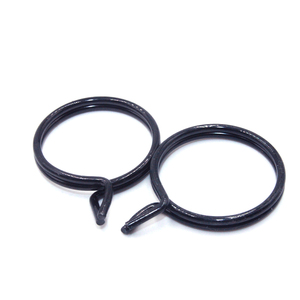 Resorte de torsión de alambre de bobina de acero negro, <span class=keywords><strong>clip</strong></span> de manguera de alambre individual, abrazadera de manguera, precio bajo de fábrica - Product Image 2