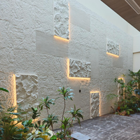 Panneau mural en pierre artificielle 3D, imitation roche de montagne, imperméable, en PU, pour la décoration de la maison
