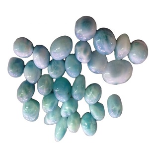 Natural <strong>larimar</strong> round cabochons blue <strong>larimar</strong> loose gemstone <strong>Jewelry</strong> - Product Image 3
