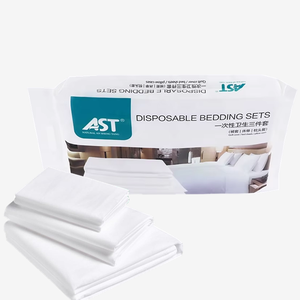 Dùng một lần không thấm nước ssmms chất liệu tấm bìa cho Duvet/<span class=keywords><strong>Comforter</strong></span> pillowcases phong cách Châu Âu Vua kích thước cho khách sạn chuyến đi - Product Image 3