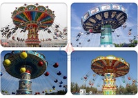 Jeux de foire en plein air Manege Forain Swinger Chaises volantes à vendre