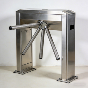 Tornello a tre bracci a mezza altezza per controllo accessi automatico, per pedoni, per ingressi e palestre - Product Image 6