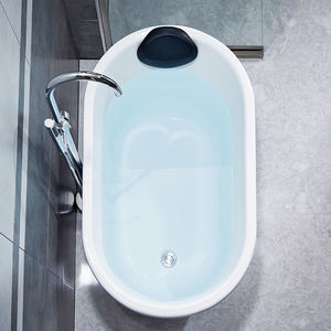Bañera Ovalada Moderna Independiente de Acrílico, Tamaño Adulto, Duradera, para Uso Doméstico - Product Image 4