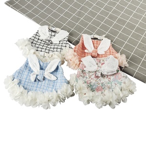 Abito regolabile con imbracatura per <span class=keywords><strong>conigli</strong></span>, pettorina da gita, furetto, cavia, coniglio, accessori per abbigliamento per criceti - Product Image 4
