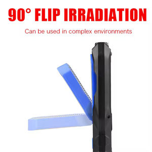 Luz de trabajo LED portátil, recargable, impermeable, de emergencia, anticaídas, con imán y regulable. - Product Image 4