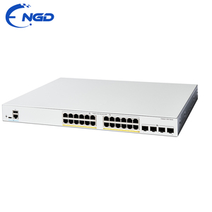 Nouveau commutateur de données Gigabit 24 ports C1300-24T-4G d'origine, 4x1G SFP Uplink, sans ventilateur, géré Layer 3, empilable, pour accès au bureau - Product Image 2