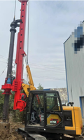 Foreuse rotative LIDA SY135-15, couple de 100 kN.m, profondeur de forage de 15 m, machine de forage de pieux pour fondations de construction