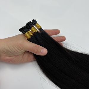 Toptan 100% çift çekilmiş Remy insan saçı postiş manikür hizalanmış I İpucu saç <span class=keywords><strong>Keratin</strong></span> insan saçı postiş satıcıları - Product Image 5