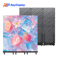Affiche LED pliable pour centre commercial, prix usine, affichage numérique intérieur GOB P1.86 P2 P2.5 640*1920mm, graphiques animés, IP65