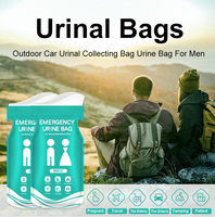 Sac à Urine Jetable d'Urgence en Gros, Portable, Anti-Fuite, Sac de Voyage Hygiénique en Plastique pour Voiture, Camping, Randonnée