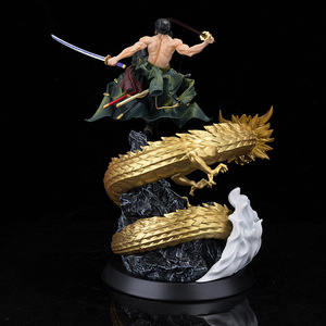 Figurine Roronoa Zoro de 35 cm, <span class=keywords><strong>One</strong></span> <span class=keywords><strong>Piece</strong></span>, figurine d'action d'anime, jouets pour adultes et enfants, manga, poupées de dessin animé, cadeau, modèle en PVC, décoration - Product Image 5
