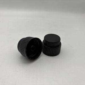 Gran oferta de alta calidad, tapa de rosca de aceite de oliva de 28mm, embalaje de plástico para té, tapa redonda de plástico para té con forro de plástico y volquete - Product Image 6