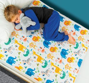 Imbottitura letto in morbido cotone lavabile lettino materasso con protezione antiperdite portatile per neonato - Product Image 1