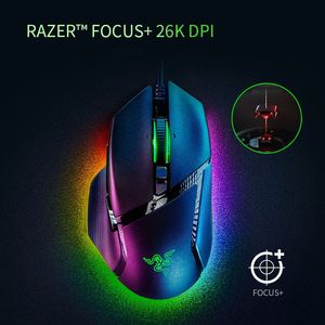 Originale basilisco V3 4 vie HyperScroll cablato Mouse da gioco 26000 DPI con sensore ottico - Product Image 4