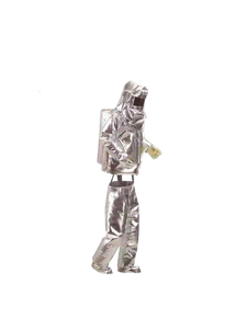 Traje de Protección Química Ignífugo para la Lucha contra Incendios y Rescate en Emergencias Químicas Peligrosas - Product Image 3