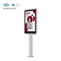 Afficheur LED extérieur P3, boîte lumineuse, affiche numérique couleur pour la publicité de rue, indice de protection IP65 pour l'utilisation dans les ascenseurs et les aéroports
