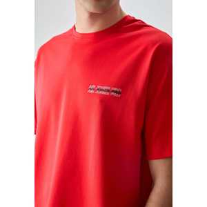 Camiseta Oversize Tommylife para Hombre, 100% Algodón, Estampada, Manga Corta, Corte Jersey - Product Image 4