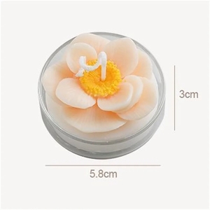 Bougie de cactus parfumée au désert amusante faite à la main avec cuillère plantes succulentes Art cire de soja pour la décoration de la maison pour le nouvel an - Product Image 6