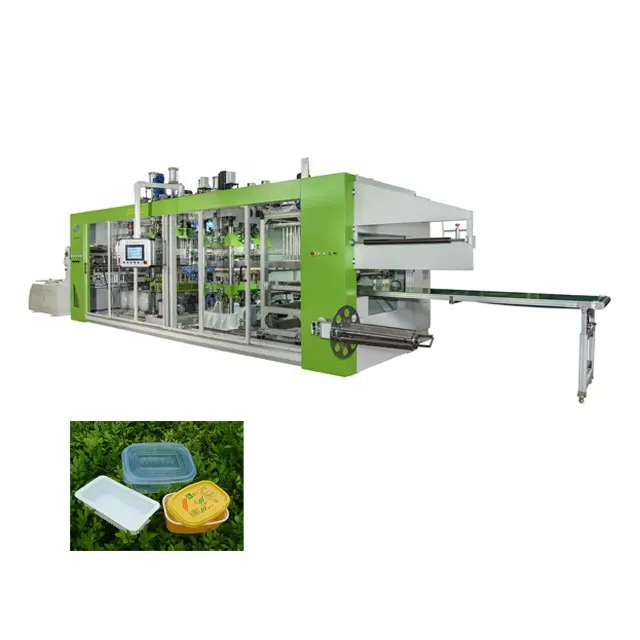 customized JinXin brand 120kw power automatic plastic ps pp pvc pet abs extrusion thermoforming machine plastic thermoforming