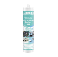 Adhésif silicone neutre industriel, composé de protection des joints longue durée, silicone neutre pour l'ingénierie architecturale