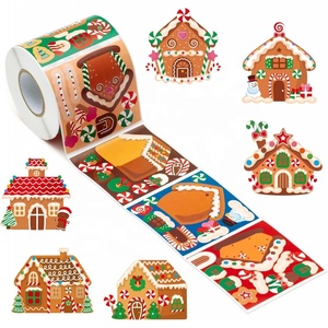 Regalo Regalo Regalo Personalizzato per il Festival di Natale Autoadesivo Rotolo di Carta in Vinile Adesivo per la Casa <span class=keywords><strong>pvc</strong></span> - Product Image 4