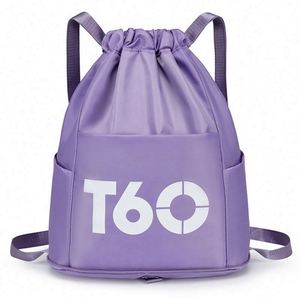 Custom Logo <b>Drawstring</b> Basketball <b>Backpack</b> Sport Bag <b>Backpack</b> Waterproof Fitness Bag for Men and Women - Product Image 2