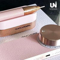 Unigel DAICHONG Perceuse à ongles électrique portable rechargeable, machine à polir les ongles, fournitures pour vernis à ongles en gel