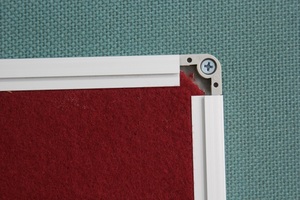 Fourniture de panneau de tissu de bureau ou d'école usine panneau de liège personnalisé message d'avis de bulletin panneau de <span class=keywords><strong>feutre</strong></span> de liège de couleur personnalisée - Product Image 5